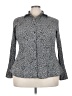 East5th Tweed Gray Long Sleeve Blouse Size 2X (estimated) - photo 1