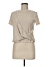 June & Hudson Tan Short Sleeve Top Size M - photo 1