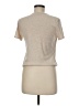 June & Hudson Tan Short Sleeve Top Size M - photo 2