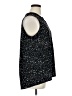 Ellen Tracy Black Sleeveless Blouse Size XL - photo 4