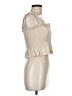 H&M Ivory Tan Sleeveless Blouse Size 6 - photo 4