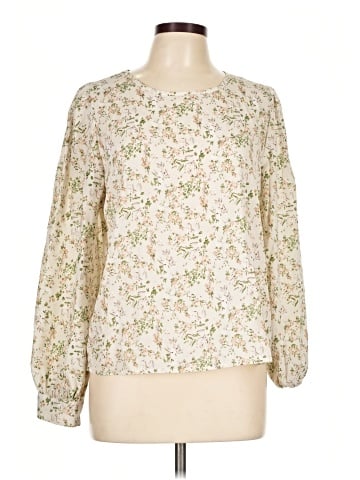 DAZY Long Sleeve Blouse (view 1)