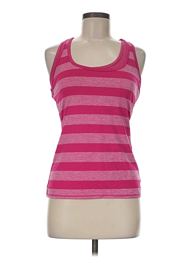 Pre-owned Soybu Tank Top Pink Halter Neckline Tops