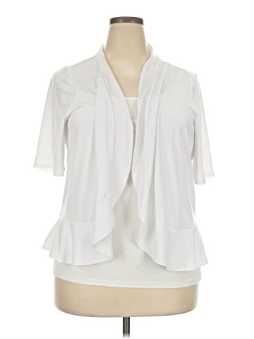 Susan Graver Short Sleeve Blouse (view 1)