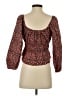 Zara Red 3/4 Sleeve Blouse Size S - photo 2
