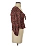 Zara Red 3/4 Sleeve Blouse Size S - photo 4