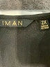 IMAN Black 3/4 Sleeve Top Size 2X - photo 7