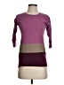 Ann Taylor Factory Color Block Purple Pullover Sweater Size XXS (petite) - photo 1