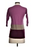 Ann Taylor Factory Color Block Purple Pullover Sweater Size XXS (petite) - photo 2