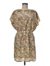 Molly Bracken 100% Polyester Animal Print Tan Casual Dress Size M - photo 1