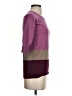 Ann Taylor Factory Color Block Purple Pullover Sweater Size XXS (petite) - photo 4