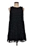 Ann Taylor LOFT 100% Polyester Polka Dots Black Casual Dress Size M (petite) - photo 1