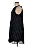 Ann Taylor LOFT 100% Polyester Polka Dots Black Casual Dress Size M (petite) - photo 5