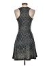 H&M Argyle Gray Cocktail Dress Size S - photo 2