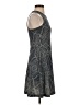 H&M Argyle Gray Cocktail Dress Size S - photo 4
