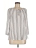 Fred David Ivory Long Sleeve Blouse Size M - photo 1
