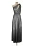 retrofête Metallic Silver Cocktail Dress Size S - photo 1