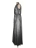 retrofête Metallic Silver Cocktail Dress Size S - photo 5