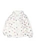 Baby Gap 100% Polyester Hearts White Raincoat Size 3 - photo 1