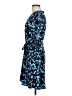 BCBGMAXAZRIA Print Blue Casual Dress Size M - photo 5