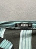 Shein Stripes Teal 3/4 Sleeve Button-Down Shirt Size L - photo 7