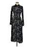 Zara Paisley Black Casual Dress Size M - photo 1