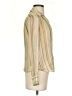 Kate Hill Stripes Ivory 3/4 Sleeve Blouse Size 2 (petite) - photo 4