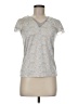 Nanette Lepore Gray Short Sleeve Top Size M - photo 1