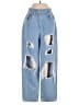 BDG 100% Cotton Graphic Blue Jeans Size 27 waist - photo 1