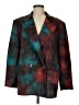 Cacharel Tie-dye Burgundy Blazer One size - photo 1