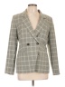 J.Crew Plaid Gray Wool Blazer Size 10 - photo 1
