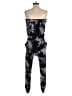 Ariella Graphic Black Jumpsuit Size S - photo 2