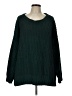American Eagle Outfitters 100% Polyester Solid Green Pullover Sweater Size L - photo 1
