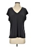 Halogen Gray Short Sleeve Top Size S - photo 1