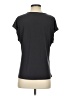 Halogen Gray Short Sleeve Top Size S - photo 2