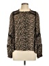 Dolan 100% Rayon Green Long Sleeve Blouse Size L - photo 1