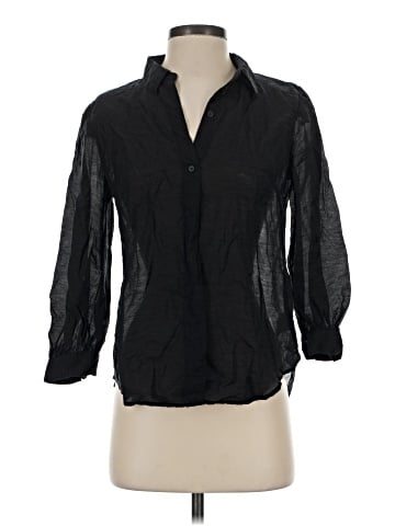 Express 3/4 Sleeve Button-Down Shirt (view 1)