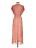 Becca 100% Polyester Orange Casual Dress Size XS - photo 2