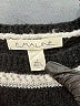 EMALINE Stripes Black Pullover Sweater Size S - photo 7