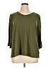 Assorted Brands Green 3/4 Sleeve T-Shirt Size 1XL - photo 1