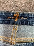 7 For All Mankind Stars Blue Jeans Size 31 waist - photo 7