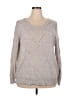 Lane Bryant Silver Pullover Sweater Size 18 - 20 Plus - photo 1