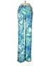 Lilly Pulitzer Paisley Blue Casual Pants Size M - photo 2