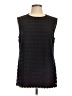 Mantu Black Sleeveless Blouse Size EU (IT) 46 / US 10 - photo 1