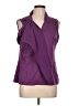 Tahari 100% Polyester Purple Sleeveless Blouse Size L (estimated) - photo 1