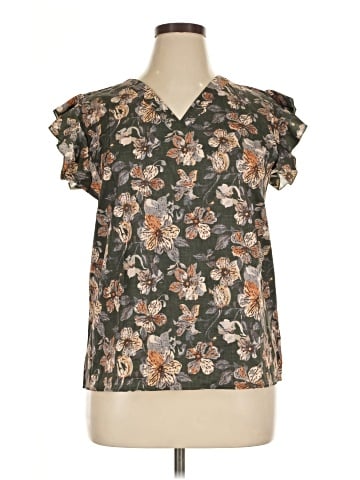 Unbranded Short Sleeve Blouse (view 1)