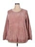 Lane Bryant 100% Polyester Pink Pullover Sweater Size 18 - 20 Plus - photo 1