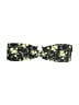 Aerie Floral Green Black Swimsuit Top Size S - photo 1