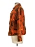 Chico's 100% Cotton Print Orange Jacket Size Lg (2) - photo 5