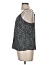 Nine West 100% Polyester Black Sleeveless Top Size M - photo 5
